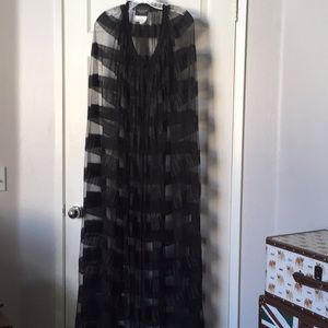 Evening Cape in French silk tulle